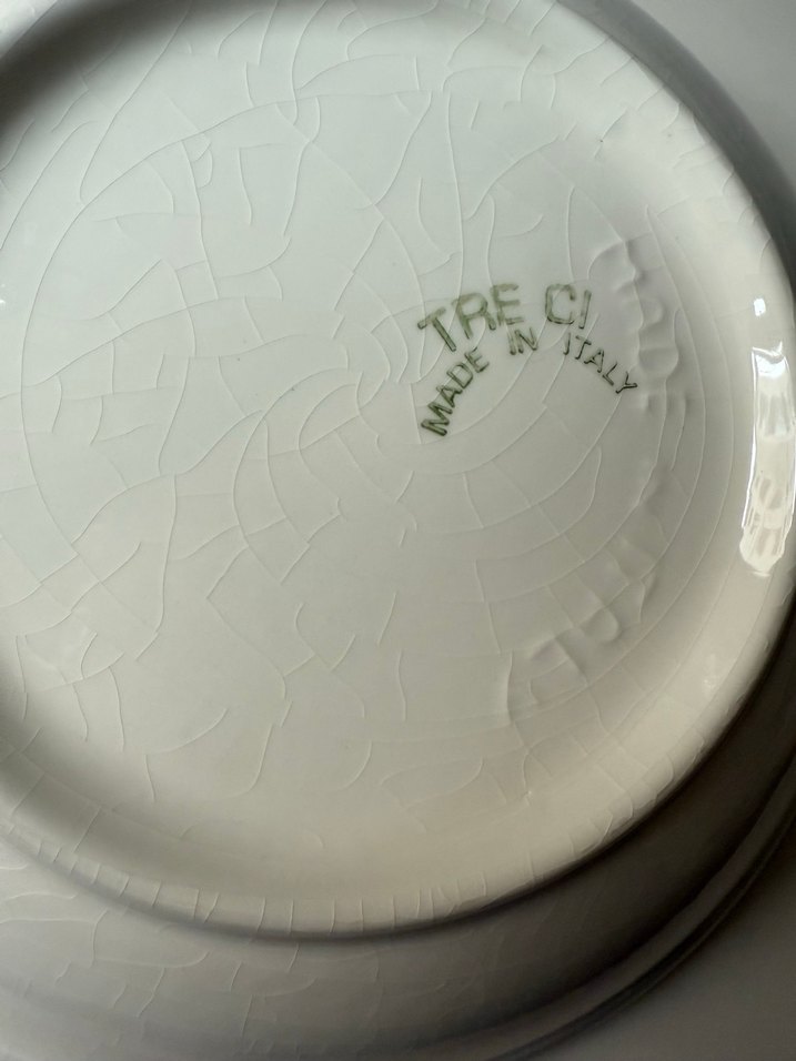 Spagetti Tabağı ,treci marka İtalyan ürünüdür,İtalyadan alındı. - Görsel 3