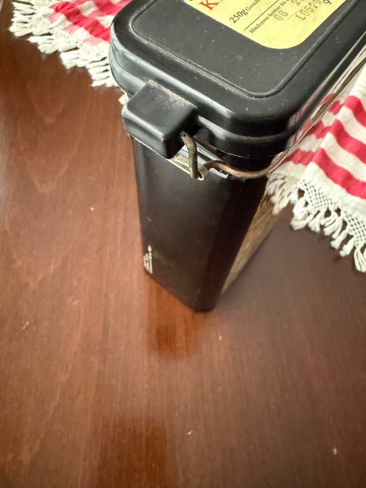 Meinl Kaffee / Julius Meinl Klimt -Kaffee boş kahve kutusu orij. - Görsel 5