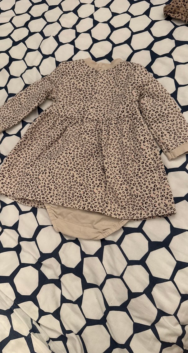 3 adet Carters marka 12 aylık Kahverengi Desenli ve ekoseli - Görsel 4