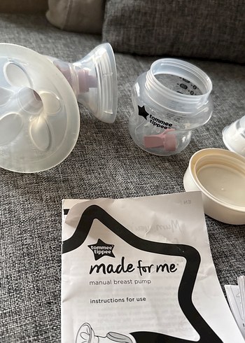 Tommee Tippee Manuel Göğüs Pompası Beyaz-Gri - Görsel 3