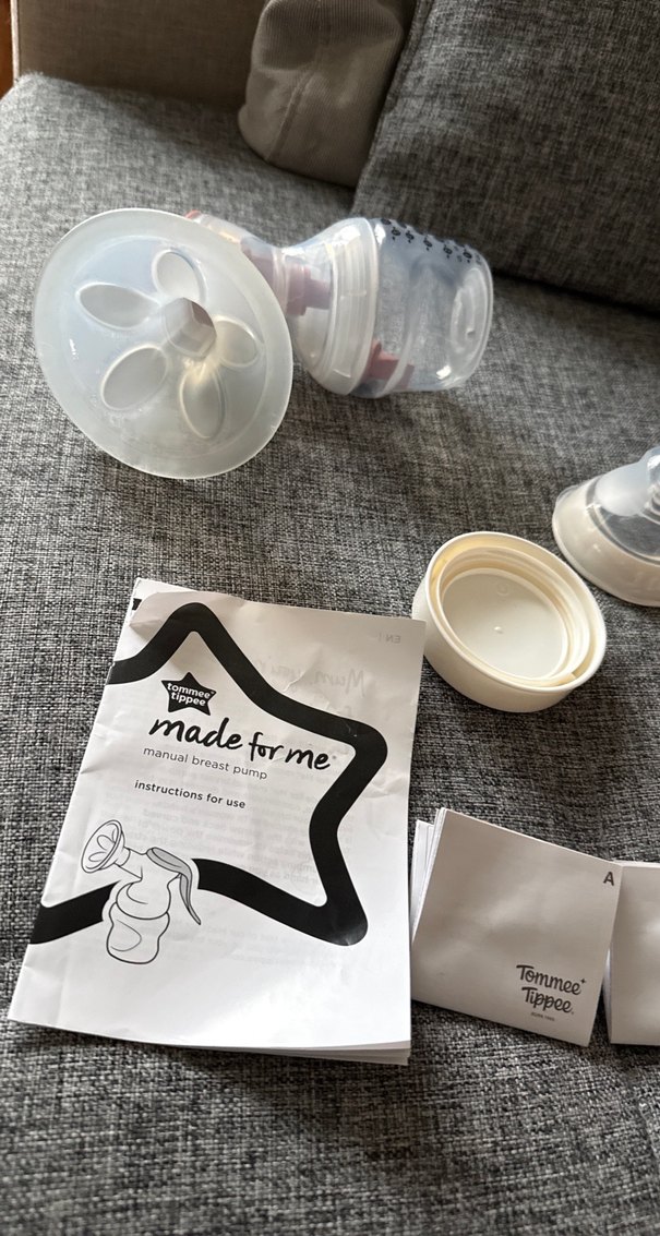 Tommee Tippee Manuel Göğüs Pompası Beyaz-Gri - Görsel 2