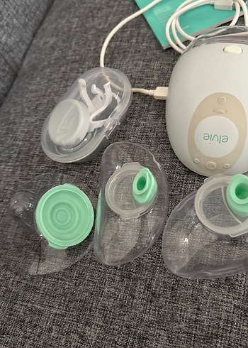 Elvie Pump,Beyaz Elektrikli Göğüs Pompası SetiArızalı - Görsel 6