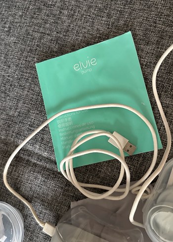 Elvie Pump,Beyaz Elektrikli Göğüs Pompası SetiArızalı - Görsel 4