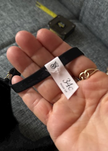 Siyah Victorias Secret sütyen34C beden - Görsel 4