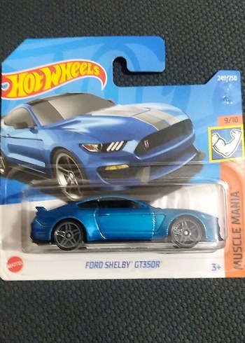 Koyu Mavi Ford Shelby GT350R Hotwheels