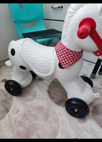 Renkli Sallanan At Oyuncağı - Görsel 3