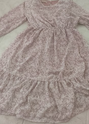 pembe beyaz geçişli kolu Uzun tunik