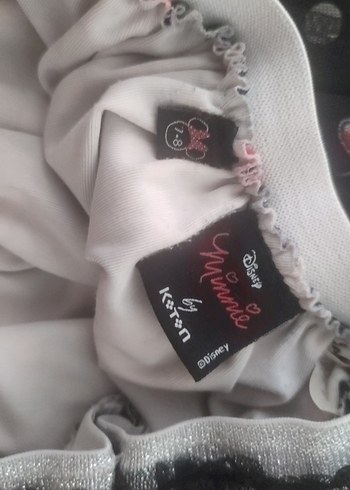 Kız Çocuk Çok Renkli Minnie Baskılı Etek