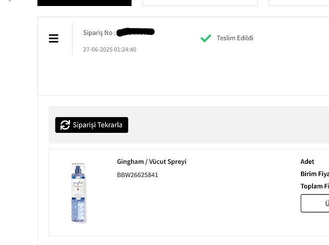 Beden Renk Bath And Body Works Gingham Vücut Spreyi