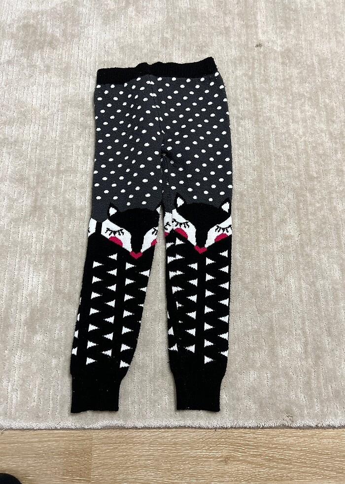 Kız Çocuk kışlık tayt - Görsel 2