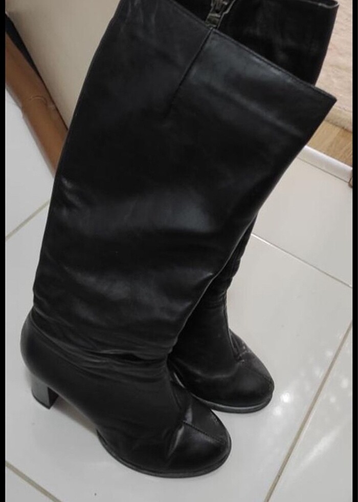 Deri Cizme tertemiz - Görsel 2