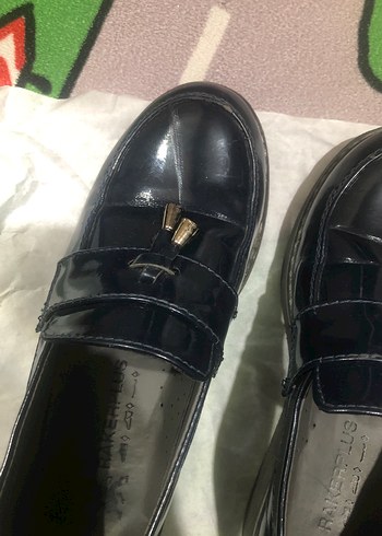 Erkek çocuk lacivert rugan ayakkabı - Görsel 4