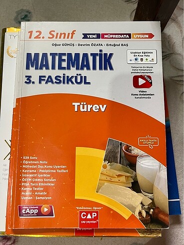 TÜREV İNTEGRAL FASİKÜL ÇAP