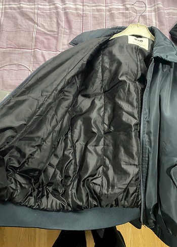Stradivarius Gri Oversize Denim Ceket stradivarius