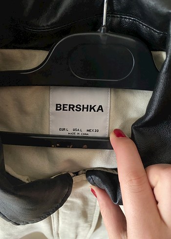 l Beden ten rengi Renk Bershka ceket