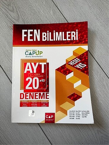 Cap Up 20?li AYT Fen Brans Denemesi