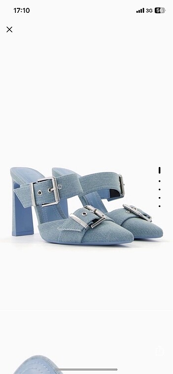 Bershka topuklu sandalet