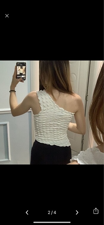 H&M H&M tek omuz üst