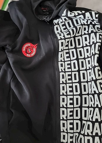 Bahçeşehir koleji Siyah Fermuarlı Kapüşonlu Sweatshirt