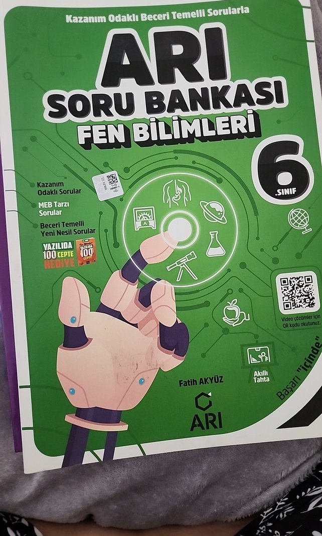 6. Sınıf soru bankası 4 adet tertemiz çözülmedi - Görsel 3