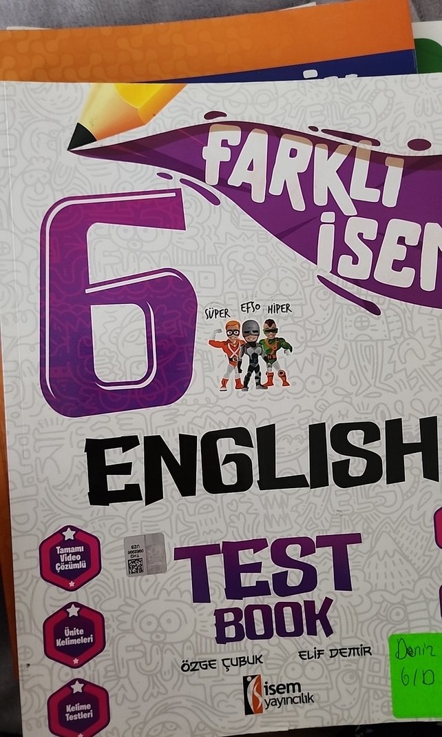 6. Sınıf soru bankası 4 adet tertemiz çözülmedi - Görsel 5