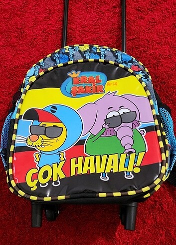 Anaokulu çantası çekçekli - Görsel 2