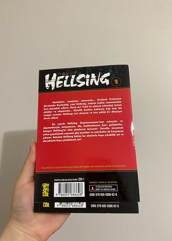  Hellsing 1. Cilt - Kohta Hirano