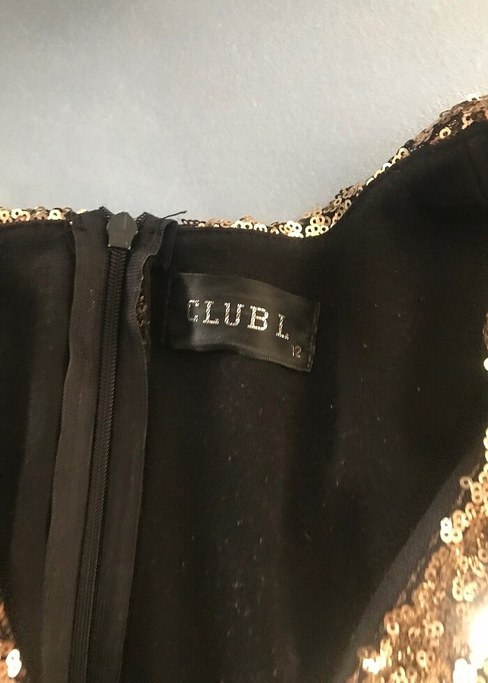 Bayan pullu abiye - Görsel 2