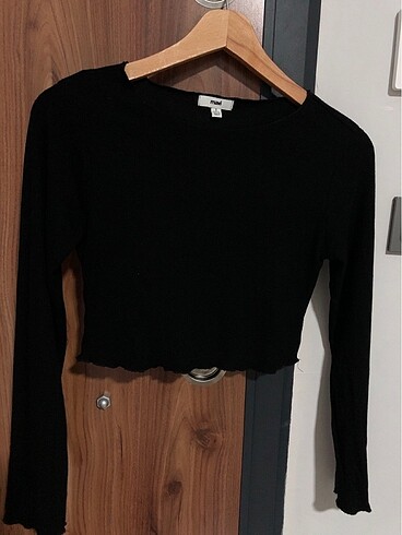 Siyah Bluz Crop