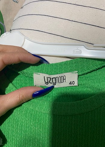 Yeşil Uzun Salaş Elbise - Görsel 3