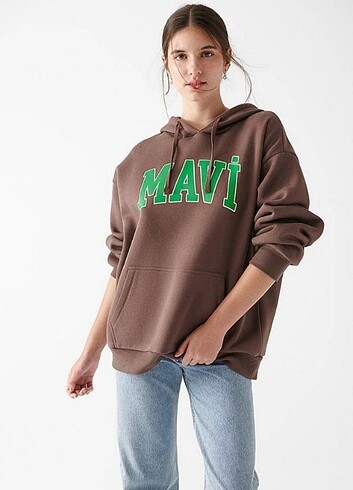 Mavi kadin oversize sweat 