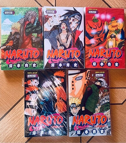 Naruto Manga 42-44-46