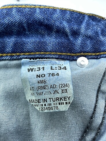 34 Beden çeşitli Renk PreLoved Jean / Kot %70 İndirimli.