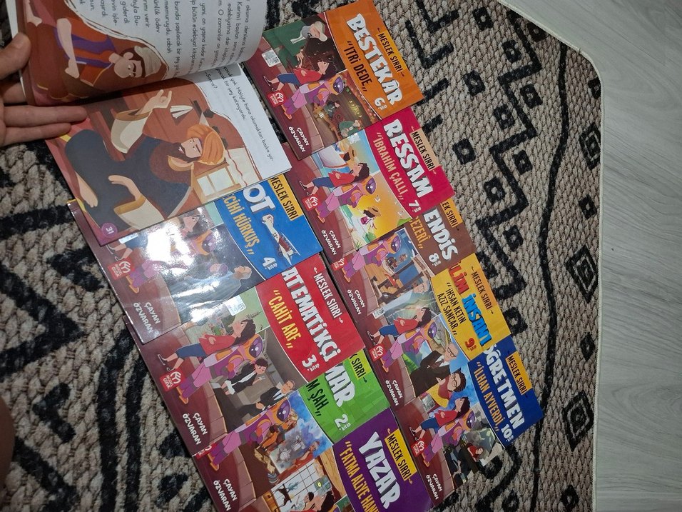 Meslek Serisi Çocuk Kitapları Seti - Görsel 2