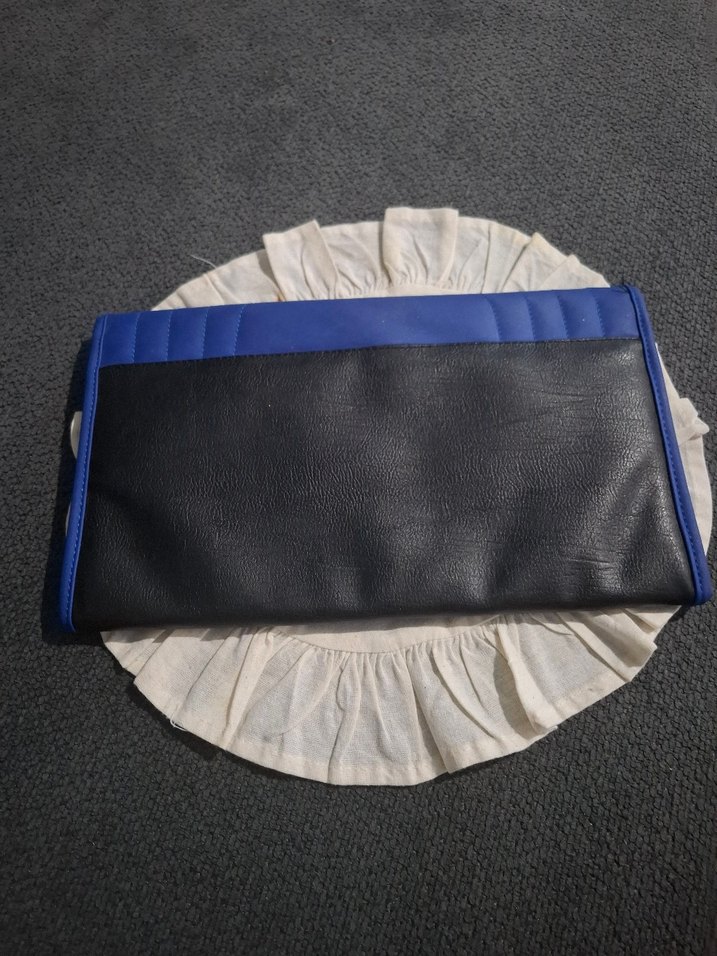 Lacivert Deri Kadın Çanta - Görsel 2