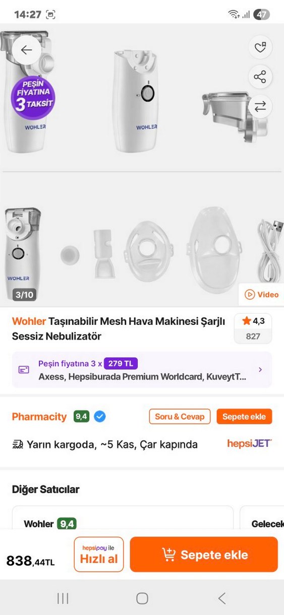 WOHLER Hava makinesi - Görsel 3