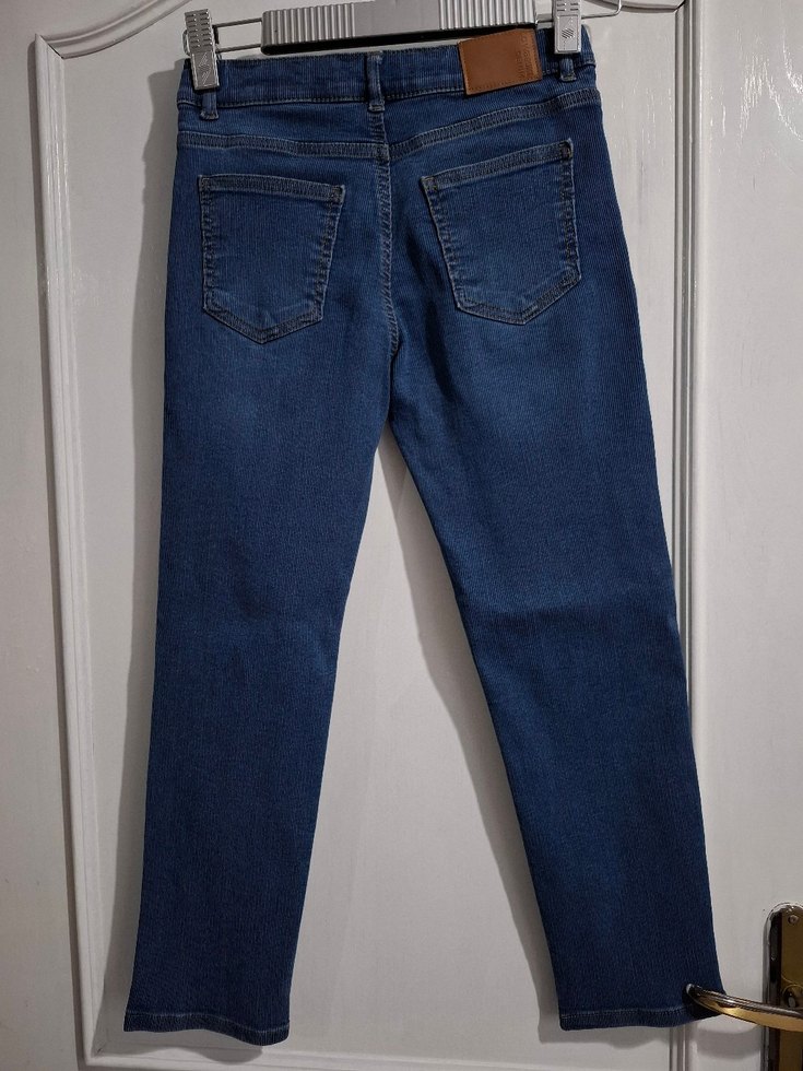 Erkek Çocuk Mavi Denim Pantolon - Görsel 3