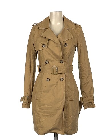 Mavi Trenchcoat %70 İndirimli.