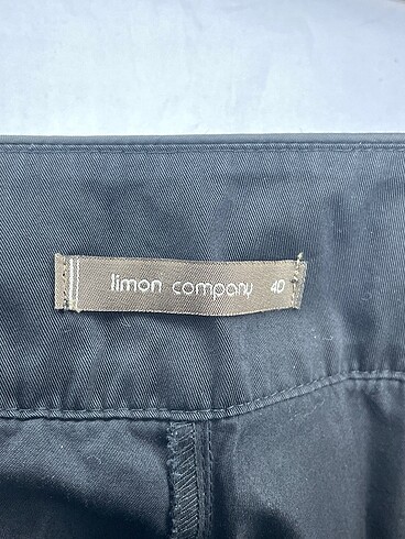 40 Beden siyah Renk Limon Company Kumaş Pantolon %70 İndirimli.