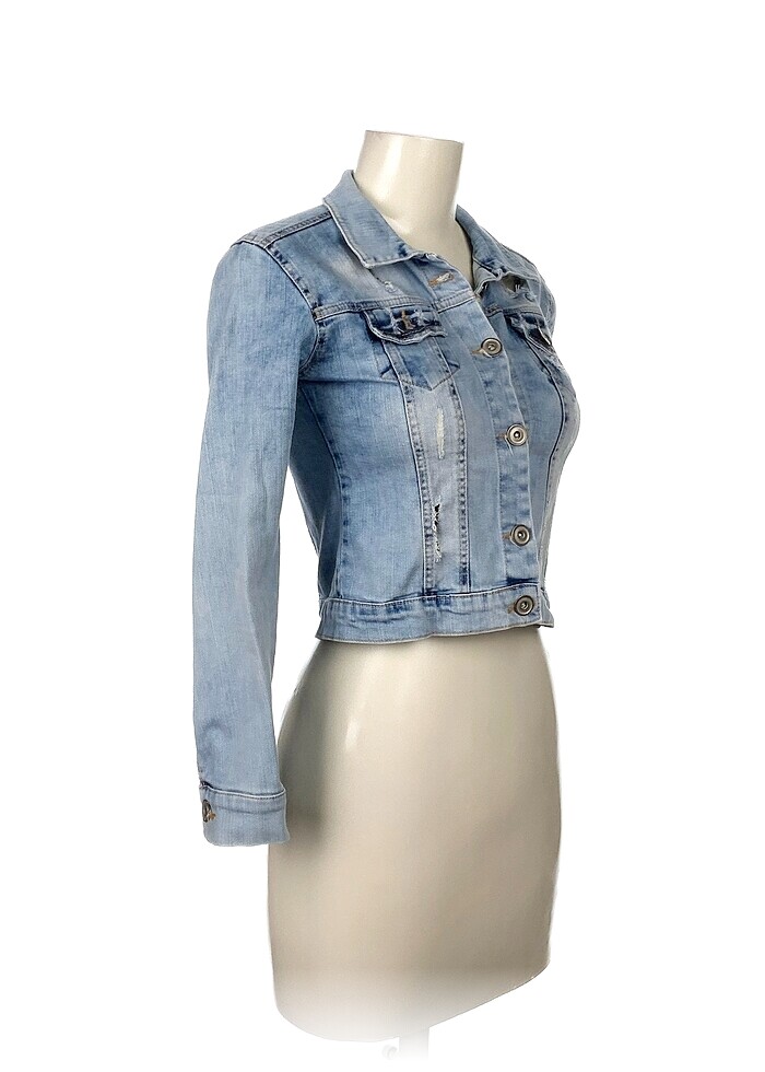 Diğer Kot Ceket %70 İndirimli. - Görsel 2