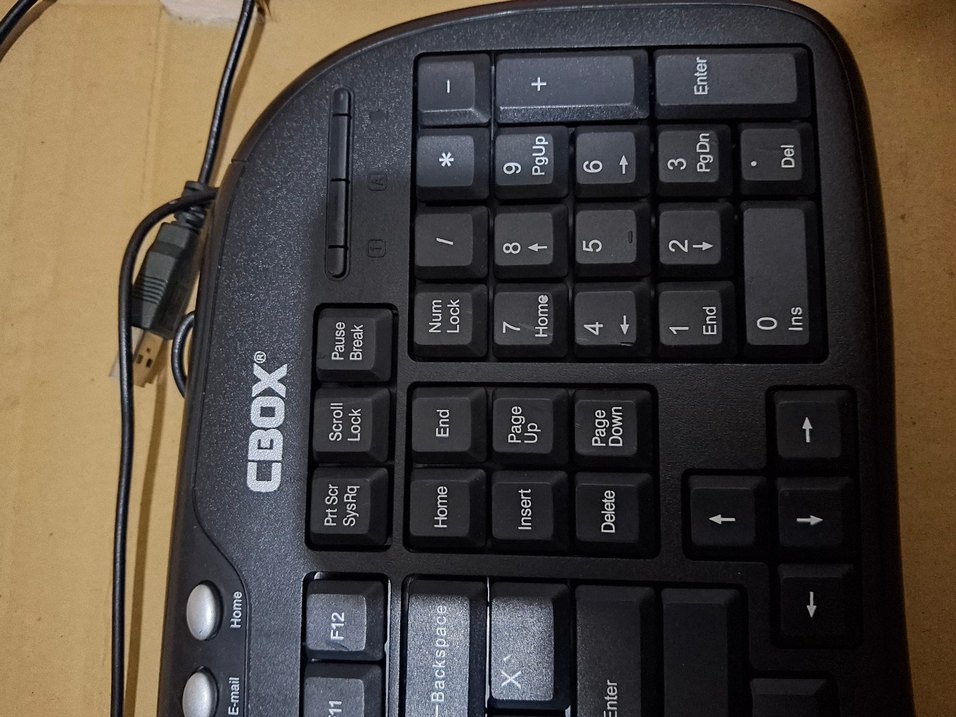 CBOX Siyah Kablolu Klavye - Görsel 2