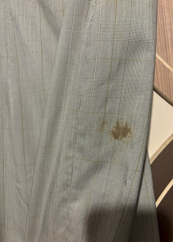 Gri Desenli Kemerli Elbise - Görsel 3