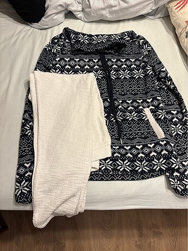 Polar pijama takımı