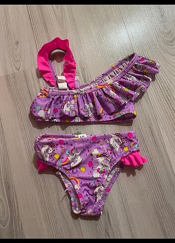 Standart Beden Beden çeşitli Renk Çocuk Mayo Bikini 