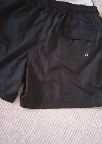 Siyah Erkek Midi Yüzme Şortu - Görsel 4