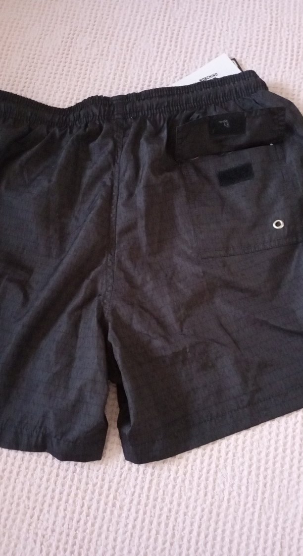 Siyah Erkek Midi Yüzme Şortu - Görsel 3