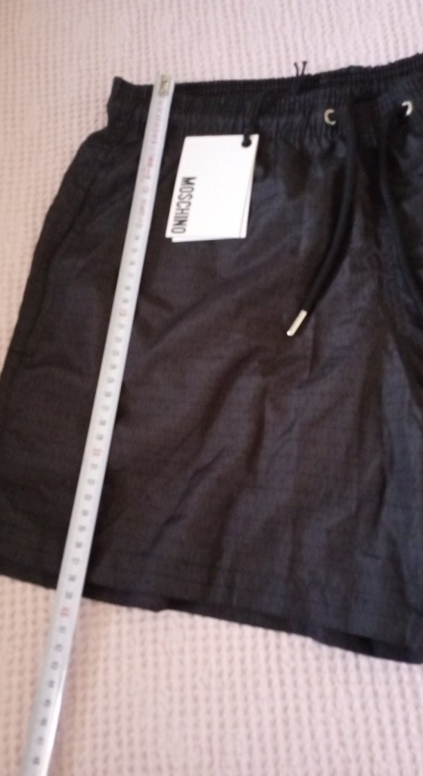 Siyah Erkek Midi Yüzme Şortu - Görsel 2