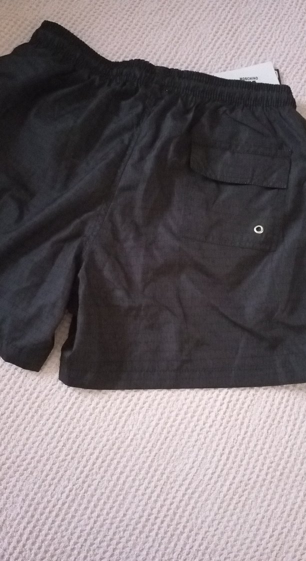 Siyah Erkek Midi Yüzme Şortu - Görsel 4