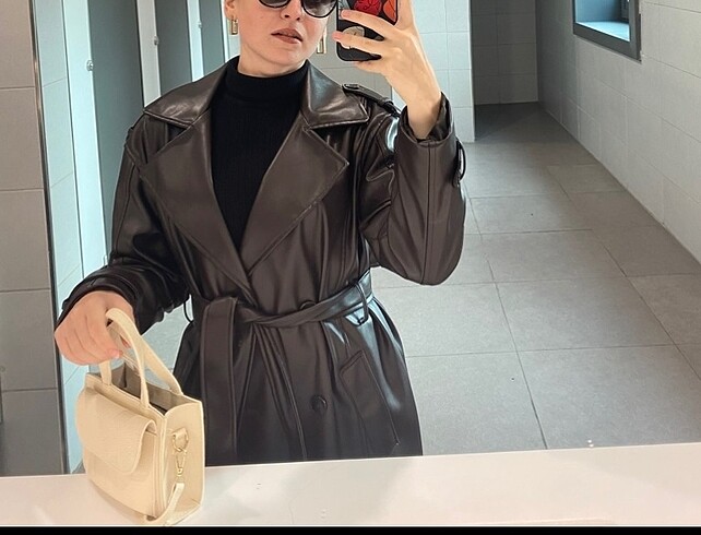 Pull and Bear Pull and bear kahverengi ceket