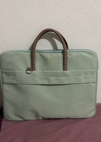 Beden Yeşil Kadın Laptop Çantası Fermuarlı